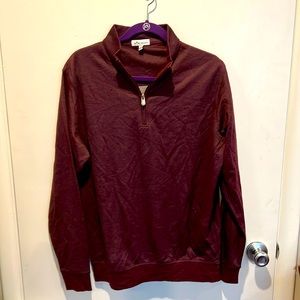 Peter Millar Burgundy M Sweater NWOT
